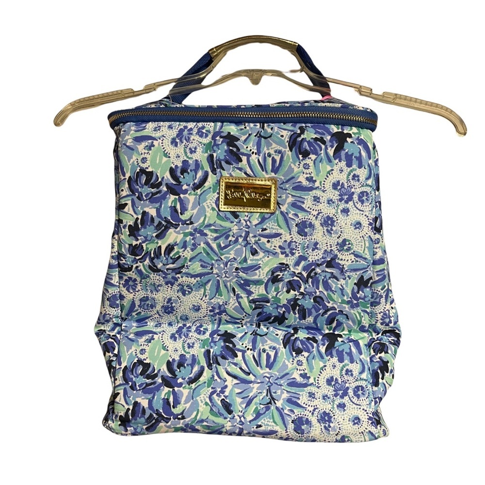 Lilly Pulitzer insulated tote bag wine carrier